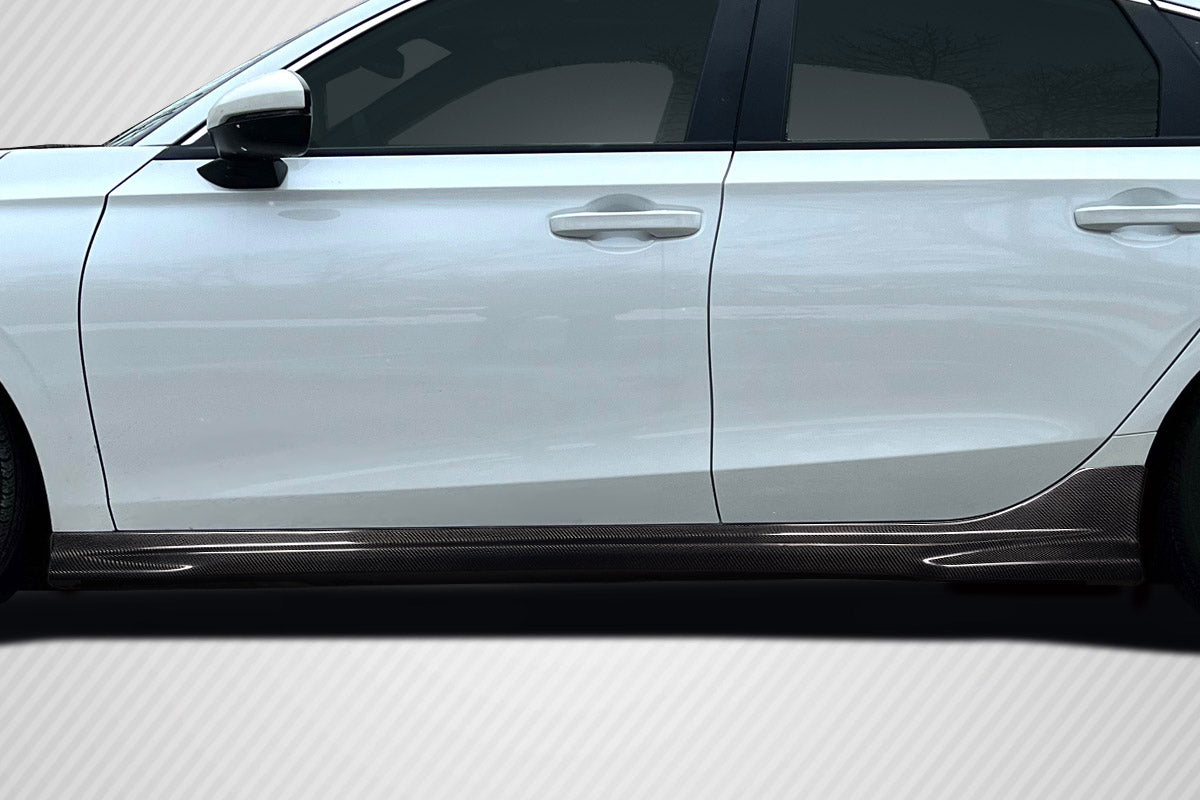 Carbon Creations Merella Side Skirt Rocker Panels Compaitble With 2022-2024 Honda Civic - 2 Piece - 119127