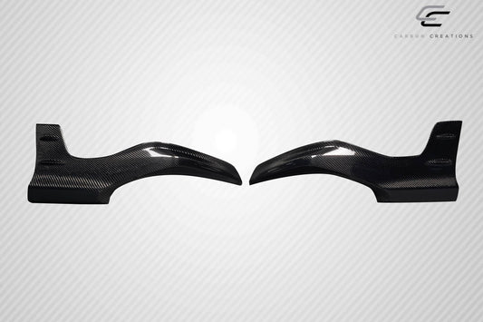 Carbon Creations Replacement for 2022-2024 Honda Civic Merella Rear Lip Add on Spoilers - 2 Pieces - 119131
