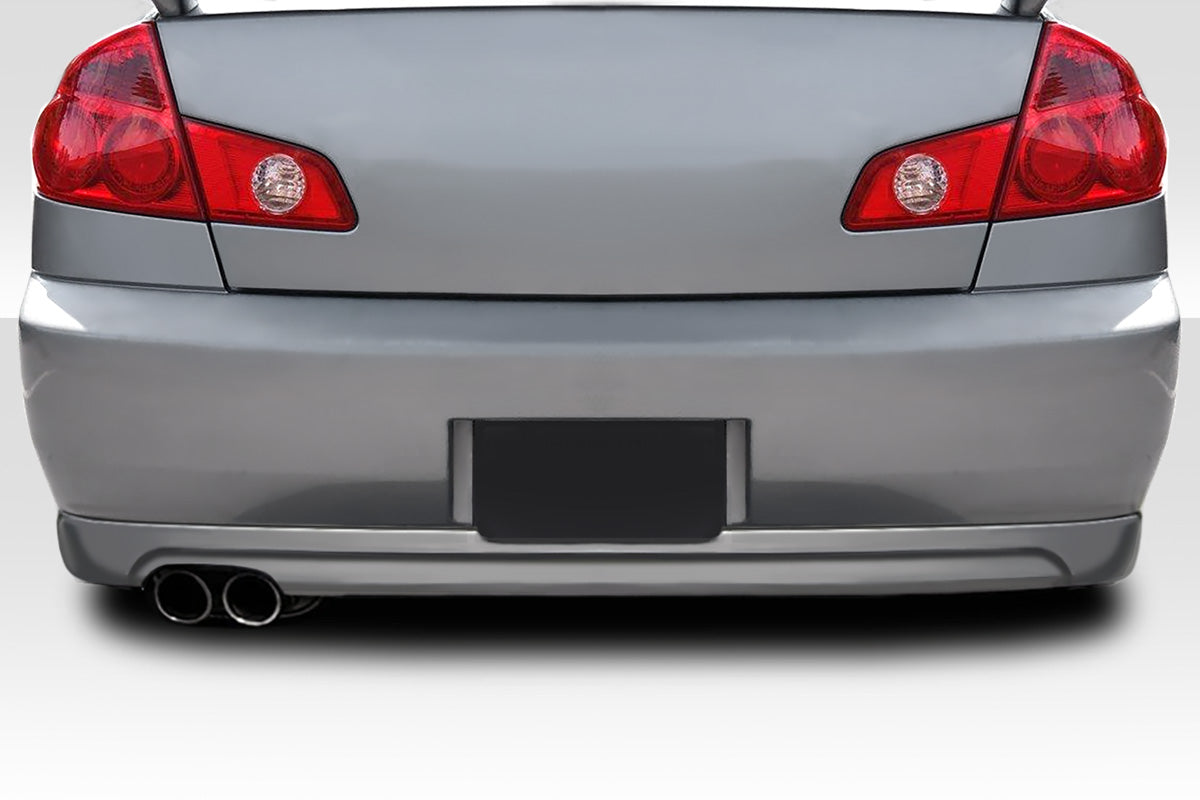 Duraflex Nismo Look Rear Lip Add On Spoiler Compatible With 2003-2004 Infiniti G Sedan G35 - 1 Piece - 119132