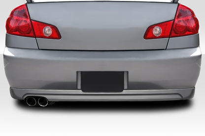 Duraflex Nismo Look Rear Lip Add On Spoiler Compatible With 2003-2004 Infiniti G Sedan G35 - 1 Piece - 119132