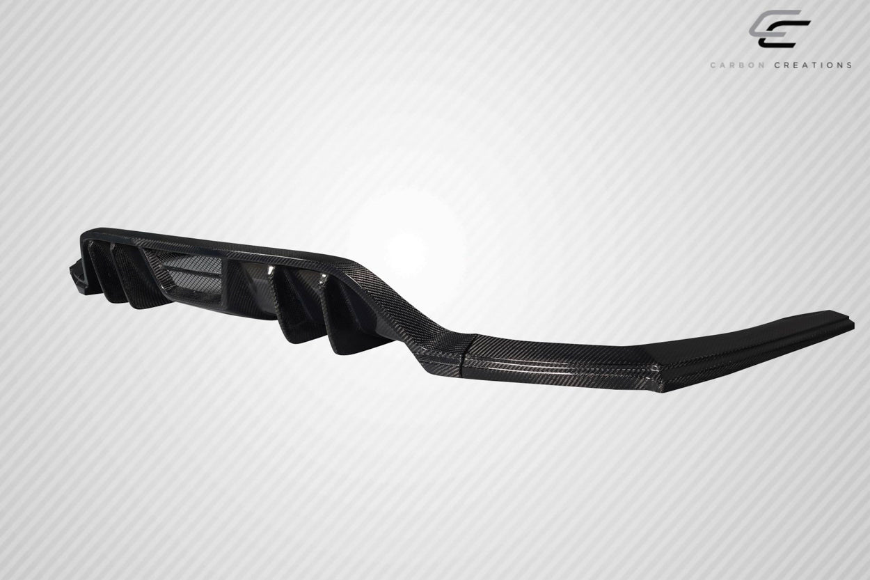 Carbon Creations Meller Rear Diffuser Compatible With 2019-2023 Genesis G70  - 3 Piece - 119139