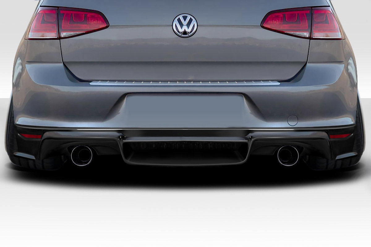 Duraflex Replacement For 2015-2021 Volkswagen Golf / GTI Verella Rear Diffuser - 1 Piece - 119140