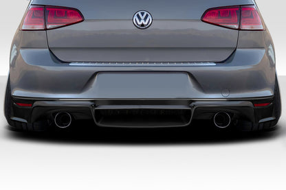 Duraflex Replacement For 2015-2021 Volkswagen Golf / GTI Verella Rear Diffuser - 1 Piece - 119140