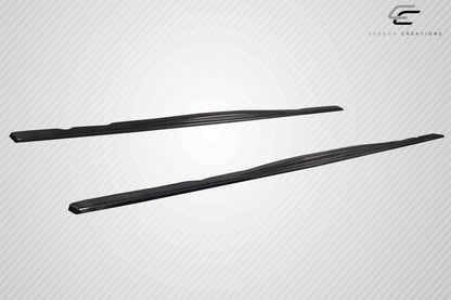 Carbon Creations Replacement for 1992-1998 BMW M3 E36 Motive Side Skirt Rocker Panel Splitters - 2 Pieces - 119143