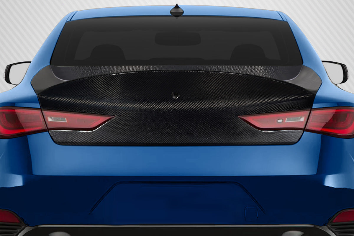 Carbon Creations Replacement for 2017-2022 Infiniti Q60 Shora Rear Trunk - 1 Piece - 119145