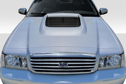 Extereme Dimensions Duraflex GT500 Look Hood Compatible With 1998-2011 Ford Crown Victoria - 1 Piece - 119156