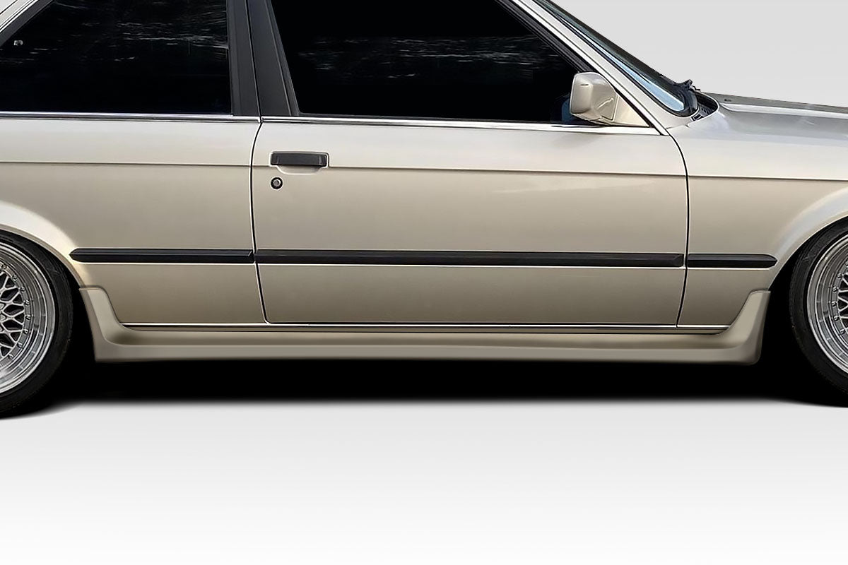 Duraflex Unplugged Side Skirts Rocker Panels Compatible With 1984-1991 BMW 3 Series E30 - 2 Piece - 119168