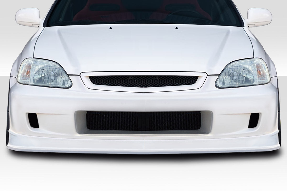 Duraflex Joker Front Bumper Cover Cover Compatible With 1999-2000 Honda Civic - 1 Piece - 119182