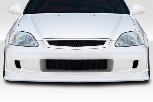 Duraflex Joker Front Bumper Cover Cover Compatible With 1999-2000 Honda Civic - 1 Piece - 119182