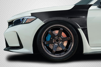 Carbon Creations Akora Fender Comaptible With 2023-2023 Honda Civic - 119188