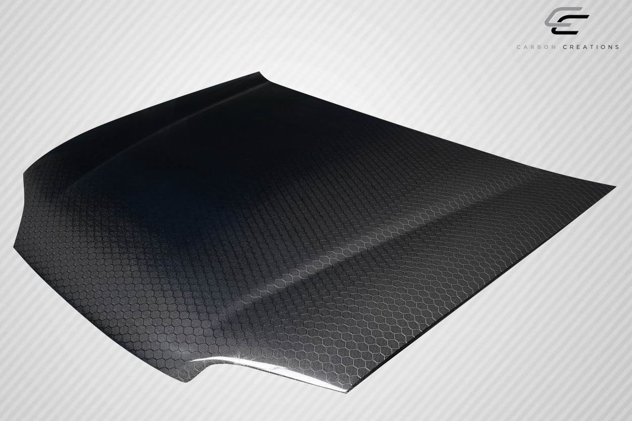 Carbon Geo6ix OEM Look Hood Compatible With 199201995 Honda Civic 2DR/HB - 1 Piece - 119198