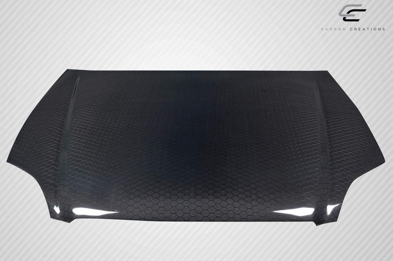 Carbon Creations Geo6ix Dritech OEM Look Hood Compatible With 1999-2000 Honda Civic - 1 Piece - 119199