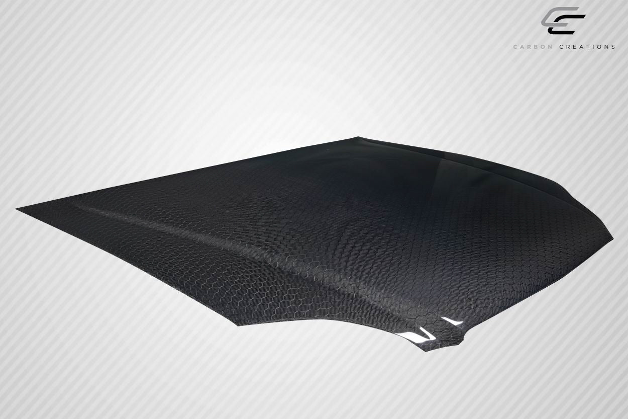 Carbon Creations Geo6ix Dritech OEM Look Hood Compatible With 1999-2000 Honda Civic - 1 Piece - 119199
