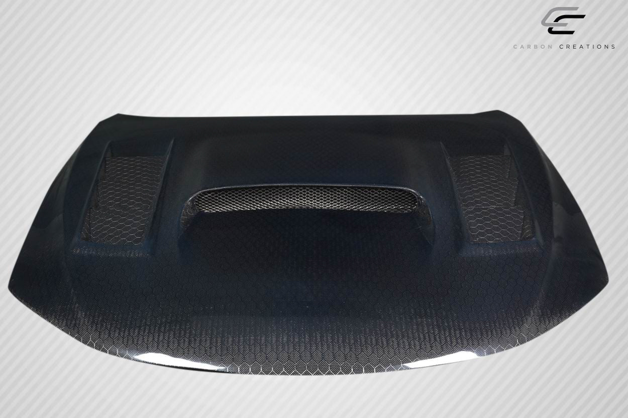 Carbon Geo6ix GT Concept Hood Compatible With 2008-11 Subaru Impreza/ 2008-2014 WRX STI - 1 Piece - 119201
