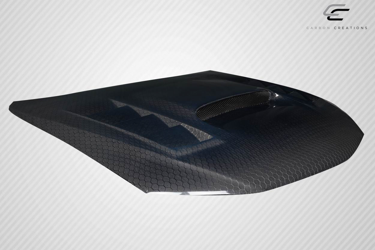 Carbon Geo6ix GT Concept Hood Compatible With 2008-11 Subaru Impreza/ 2008-2014 WRX STI - 1 Piece - 119201