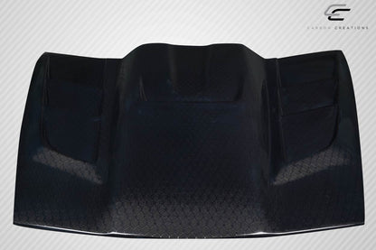 Carbon Geo6ix ZR Edition 2 Hood Compatible With 2005-2013 Chevrolet Corvette - 1 Piece - 119202