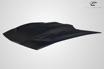 Carbon Geo6ix ZR Edition 2 Hood Compatible With 2005-2013 Chevrolet Corvette - 1 Piece - 119202