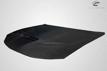 Carbon Creations Geo6ix Dritech Hellcat Hood Compatible With 2015-2023 Dodge Charger - 1 Piece - 119205