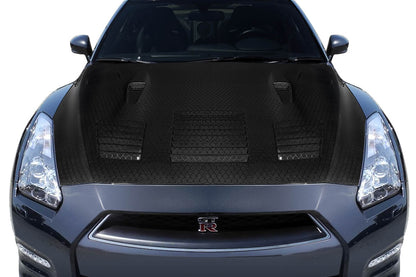 Carbon Creations Geo6ix GT2 Hood Compatible With 2009-2016 GT-R R35 - 1 Piece - 119216