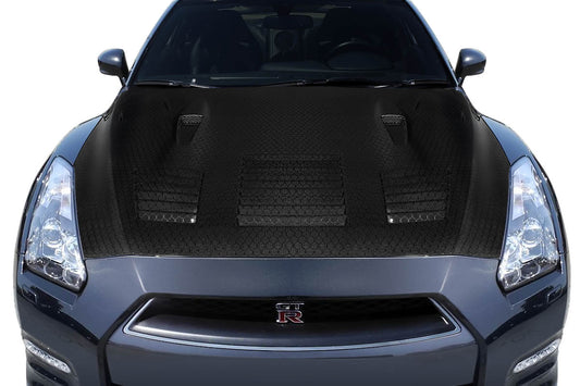 Carbon Creations Geo6ix GT2 Hood Compatible With 2009-2016 GT-R R35 - 1 Piece - 119216