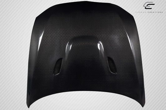 Carbon Geo6ix M3 Look Hood Compatible With 2007-2010 BMW 3 Series E93 Convertible - 1 Piece - 119217