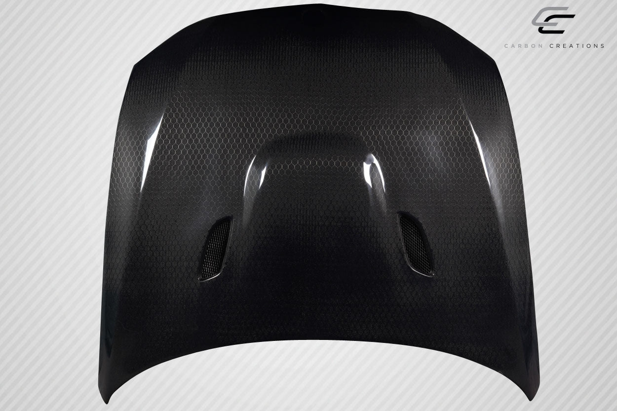 Carbon Geo6ix M3 Look Hood Compatible With 2007-2010 BMW 3 Series E93 Convertible - 1 Piece - 119217