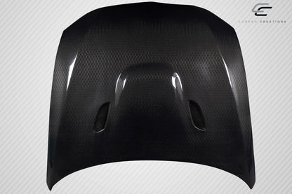 Carbon Geo6ix M3 Look Hood Compatible With 2007-2010 BMW 3 Series E93 Convertible - 1 Piece - 119217