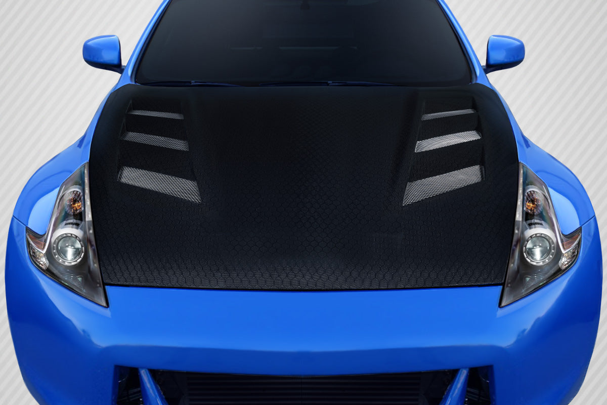 Carbon Creations Geo6ix AM-S Hood Compatible With 2009-2020 370Z Z34 - 1 Piece - 119218