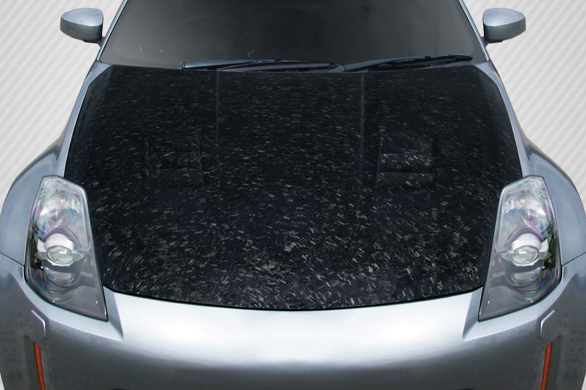 Carbon Creations AeroForge Dritech JGTC Hood Compatible With 2003-2006 Nissan 350Z - 1 Piece - 119233
