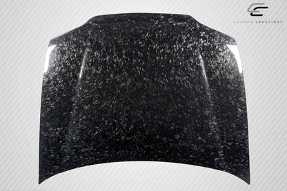 Carbon AeroForge OEM Look Hood Compatible With 1992-95 Honda Civic 2DR/HB - 1 Piece - 119234