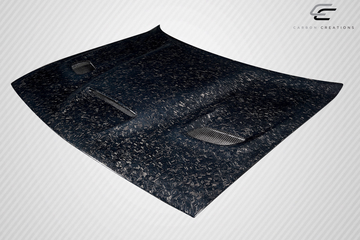 Carbon AeroFroge Hellcat Look Hood Compatible With 2008-2023 Dodge Challenger - 1 Piece - 119240
