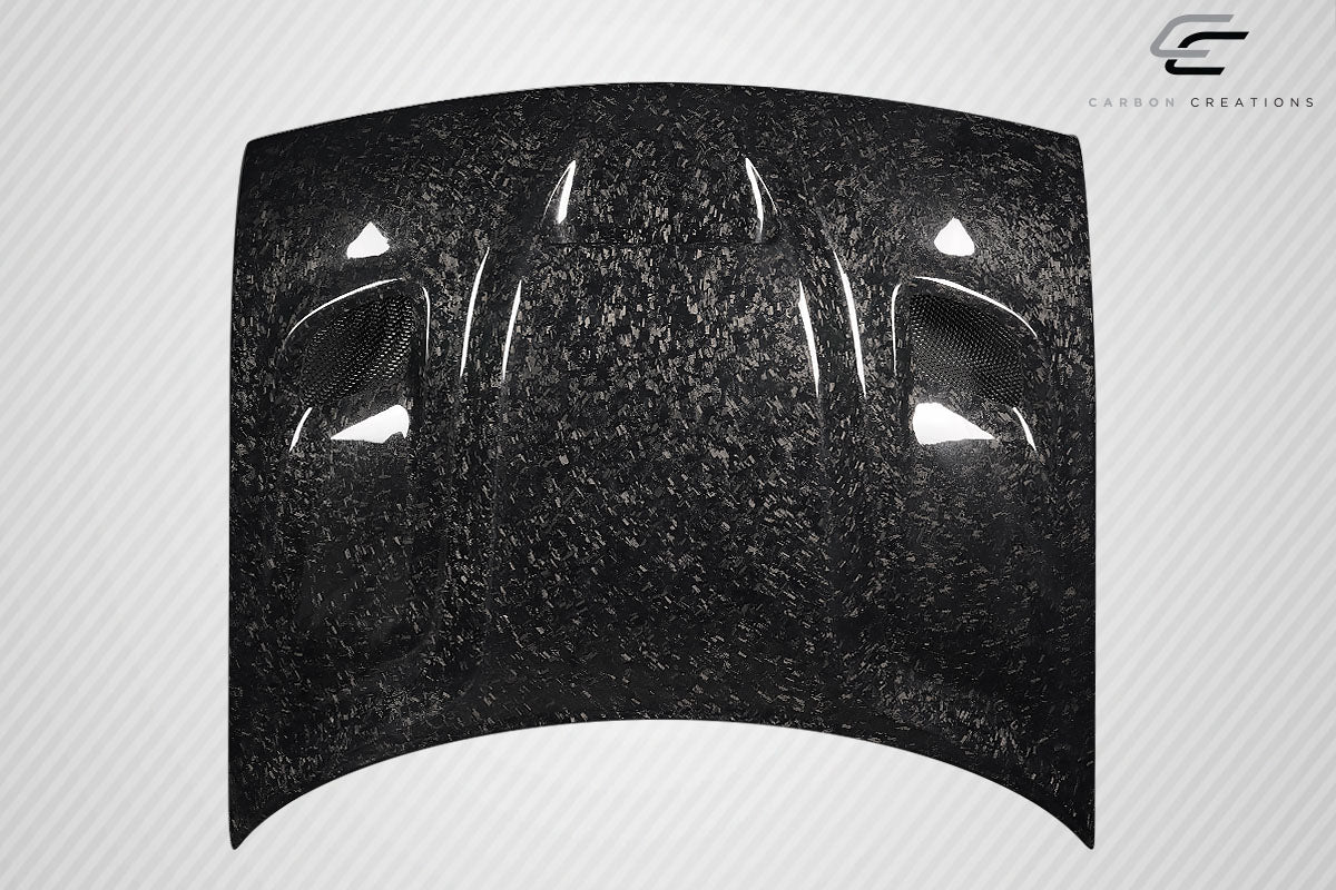 Carbon AeroFroge Hellcat Look Hood Compatible With 2008-2023 Dodge Challenger - 1 Piece - 119240