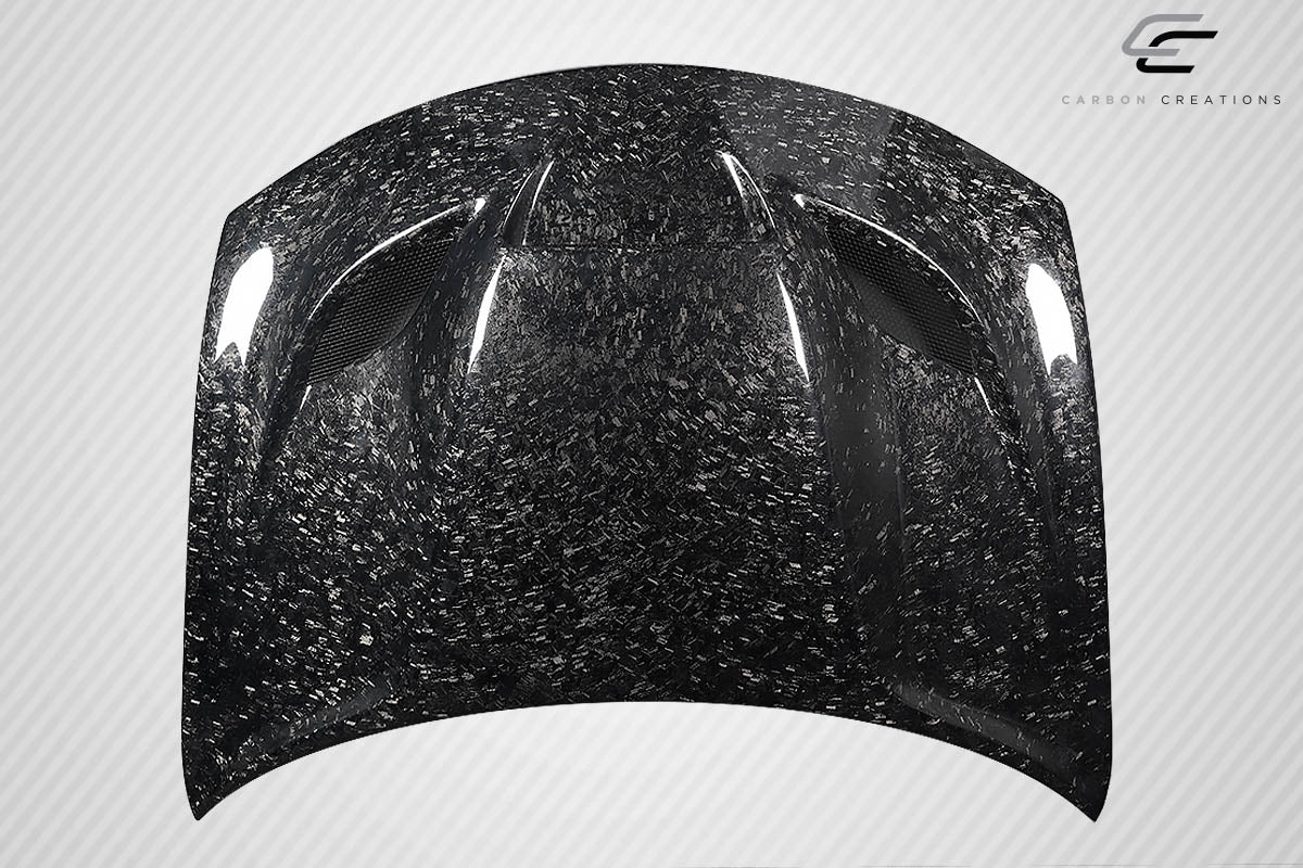 Carbon Creations AeroForge Dritech Hellcat Hood Compatible With 2015-2023 Dodge Charger - 1 Piece - 119241