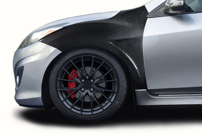 Carbon Creations Evolved Fender Compatible With 2010-2013 Mazda 3 - 2 Pieces - 119296