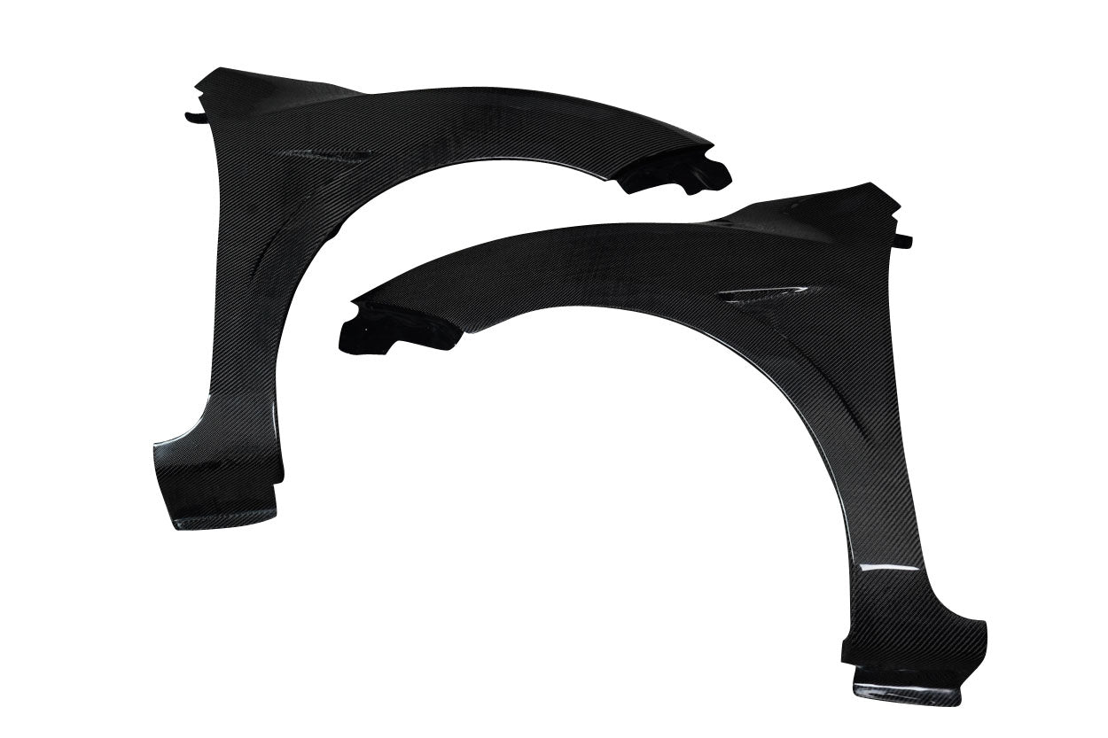 Carbon Creations Evolved Fender Compatible With 2010-2013 Mazda 3 - 2 Pieces - 119296