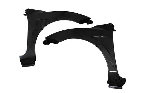 Carbon Creations Evolved Fender Compatible With 2010-2013 Mazda 3 - 2 Pieces - 119296