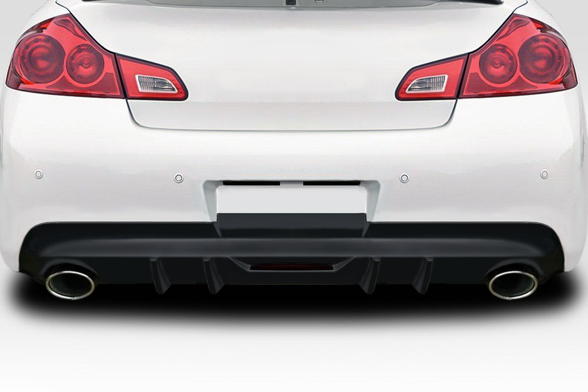 Extreme Dimensions Duraflex Avera Rear Lip/Add On Compatible With 2010 - 2015 Infiniti G Sedan - 1 Piece - 119314