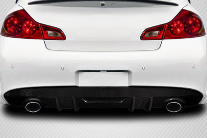 Carbon Creations Avera Rear Lip/Add On Compatible With 2010 - 2015 Infiniti G Sedan - 1 Piece - 119315