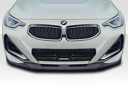Extreme Dimensions Duraflex Unplugged Front Lip/Add On Compatible With 2022 - 2024 BMW 2 Series - 4 Pieces - 119318