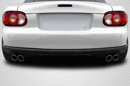 Carbon Creations Mazdaspeed Look Rear Lip/Add On Compatible With 1999 - 2005 Mazda Miata  - 1 Piece - 119327