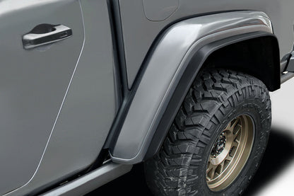Extreme Dimensions Duraflex Duster Fender Flare Compatible With 2020 - 2023 Jeep Gladiator - 2 Pieces - 119330