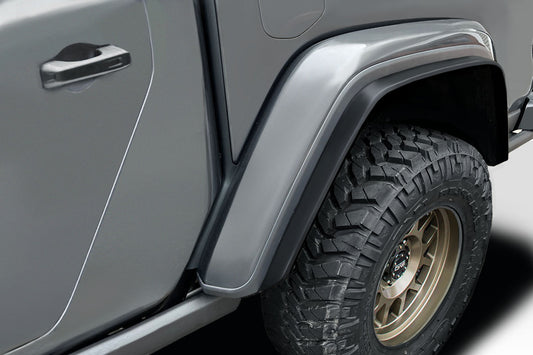 Extreme Dimensions Duraflex Duster Fender Flare Compatible With 2020 - 2023 Jeep Gladiator - 2 Pieces - 119330