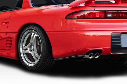 Extreme Dimensions Duraflex Narita Rear Lip/Add On Compatible With 1991 - 1993 Mitsubishi 3000GT - 2 Pieces - 119339
