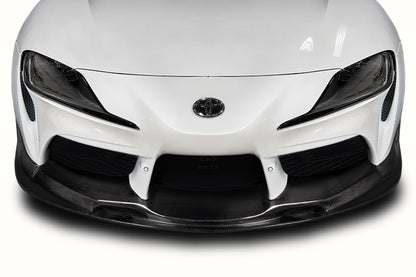 Carbon Creations Akura Front Lip/Add On Compatible With 2020 - 2023 Toyota Supra  - 1 Piece - 119342
