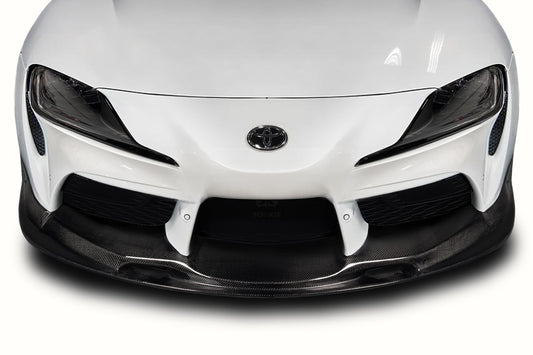 Carbon Creations Akura Front Lip/Add On Compatible With 2020 - 2023 Toyota Supra  - 1 Piece - 119342