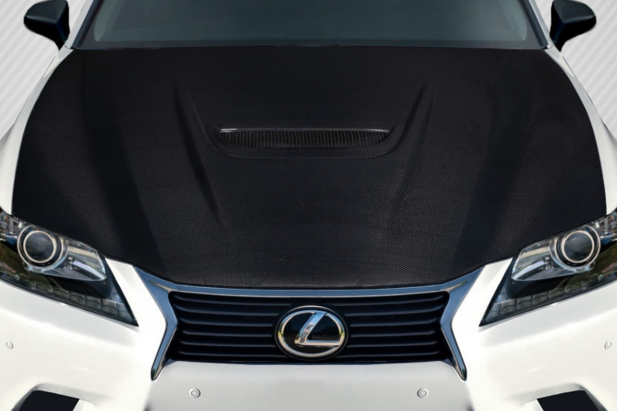 Carbon Creations Alpine Hood Compabitble With 2013-2015 Lexus GS - 1 Piece - 119344