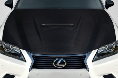 Carbon Creations Alpine Hood Compabitble With 2013-2015 Lexus GS - 1 Piece - 119344