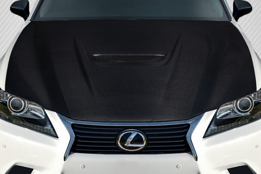 Carbon Creations Alpine Hood Compabitble With 2013-2015 Lexus GS - 1 Piece - 119344
