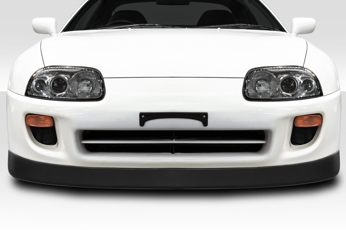 Extreme Dimensions Duraflex Advancer Front Lip/Add On Compatible With 1993 - 1998 Toyota Supra  - 1 Piece - 119345