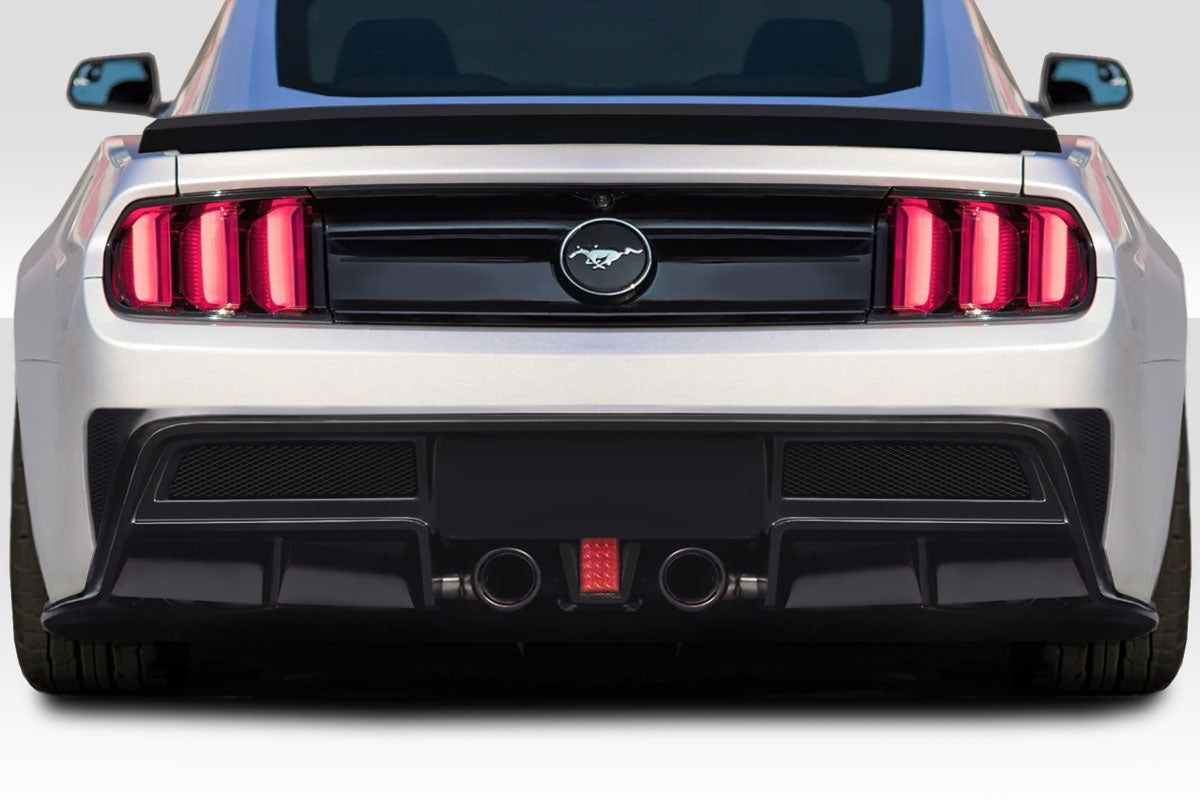 Extreme Dimensions Duraflex Hyper Rear Bumper Compatible With 2015 - 2023 Ford Mustang  - 1 Piece - 119351